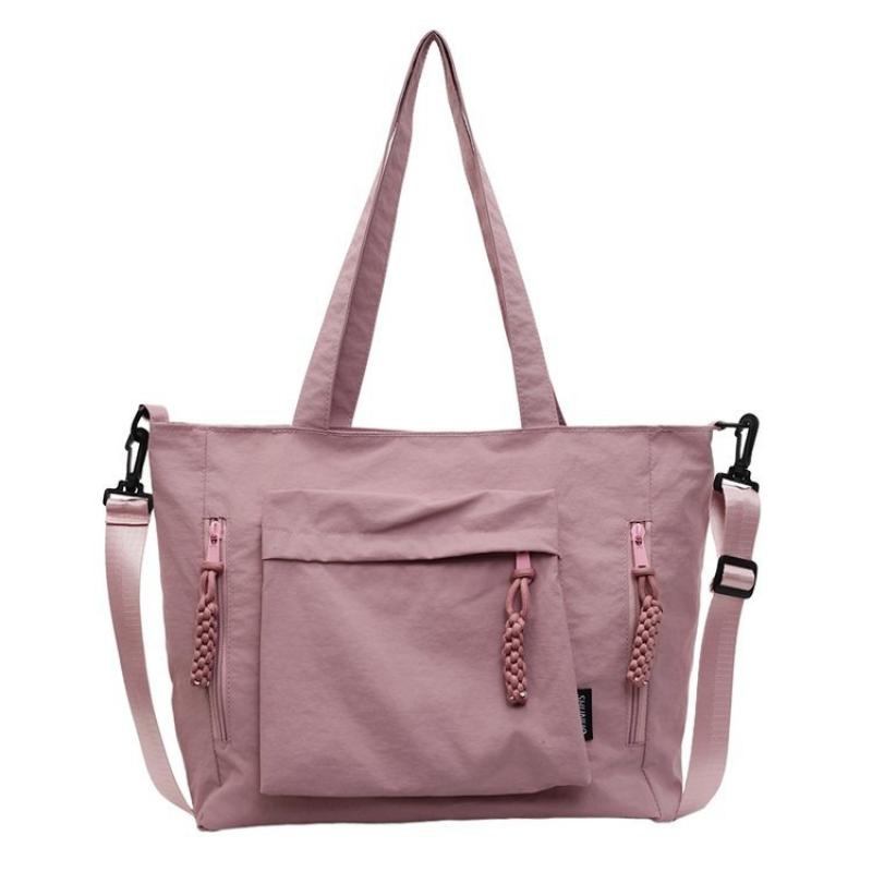 Fashion Casual Canvas Tote Bag Women's New Style Trendy All-match Large Capacity Underarm Bag Commuter Shoulder Bag