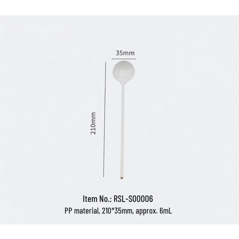 PHMI Disposable Sterile Plastic Spoons
