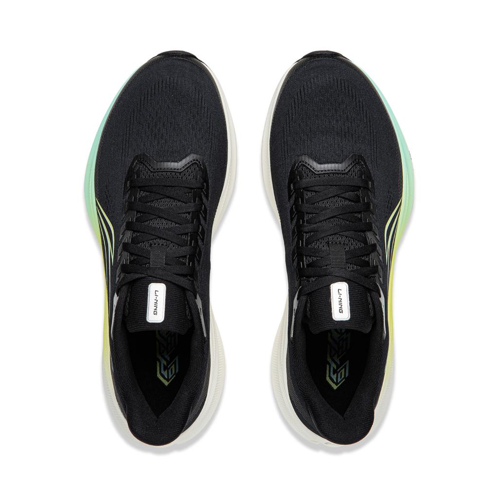 Li Ning Red Rabbit 9 Sports Comfortable Shock Absorption Wear-Resistant Low-Top Casual Running Shoes Men sneakers Black ARPW003-22