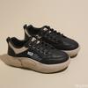 New versatile thick soled casual shoes women in spring autumn simple comfortable height increasing breathable women's shoes