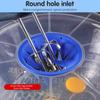 Mixer Splatter Guard, 12" Silicone Mixing Bowl Splatter Cover Fits Most Hand & Stand Mixers (Blue)