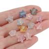 50pcs Acrylic Colorful Beads Star Shaped Spacer Beads for DIY Necklaces Bracelets Keychains Earrings Jewelry Making Accessories