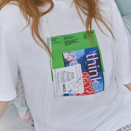 ILLIT MAMIHLAPINATAPAI S/S Photo T-shirt