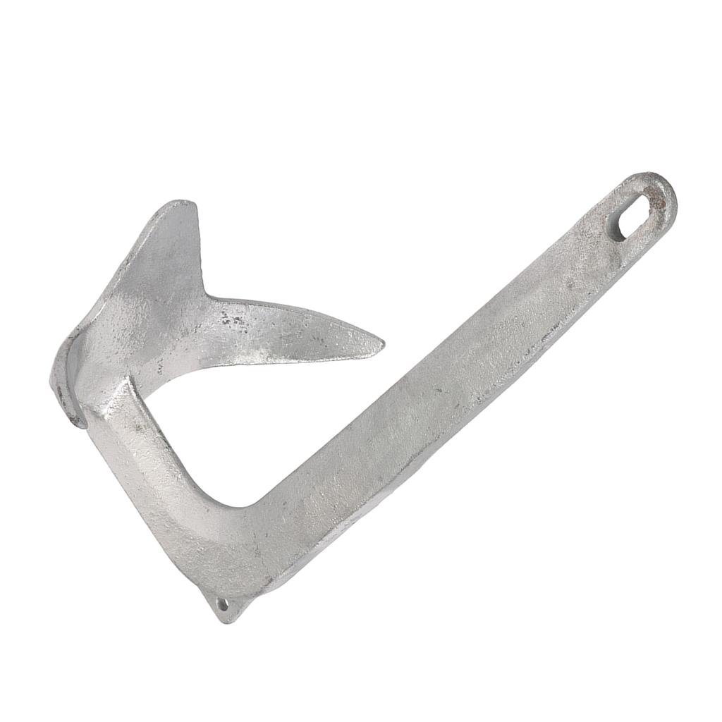 Bruce Style Boat Claw Anchor 2.5kg Carbon Steel Plow Shaped Quick Setting for Marine Yacht Kayak