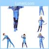 Avatar 2 Halloween Cosplay Body dla dorosłych i dzieci z miękkiej jedwabnej tkaniny