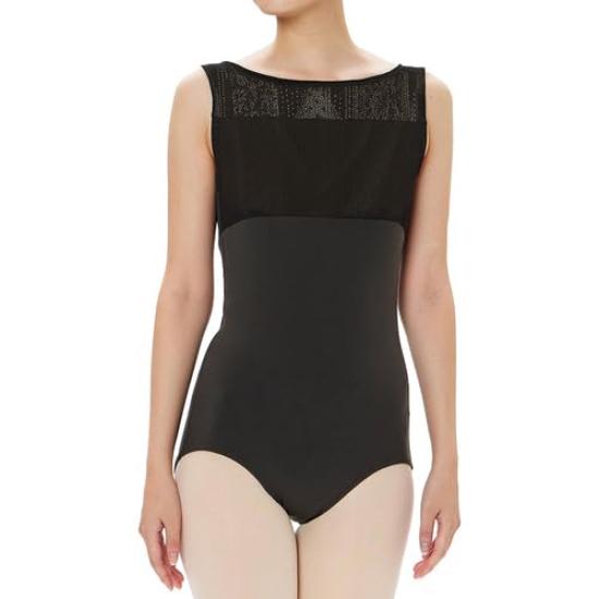 

Leotard STRETCH LACE LEOTARD DA123100 Black L [Danskin]