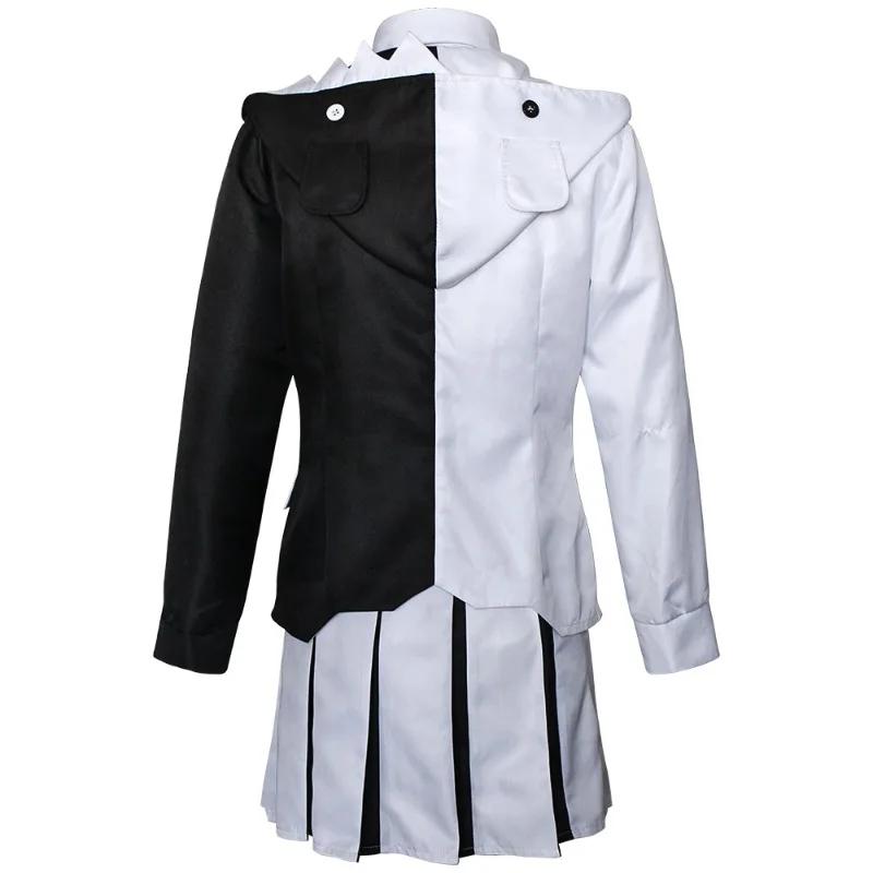 Game Danganronpaa Cosplay Costume Monokuma Black White Bear Suits for Men Women Stage Performance Halloween Carnival Party