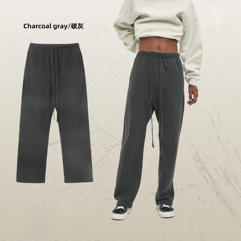 EastRogue New Streetwear Brand SMIROON Loose Fit Wide-leg Pants with Drawstring Casual Straight-leg Trousers