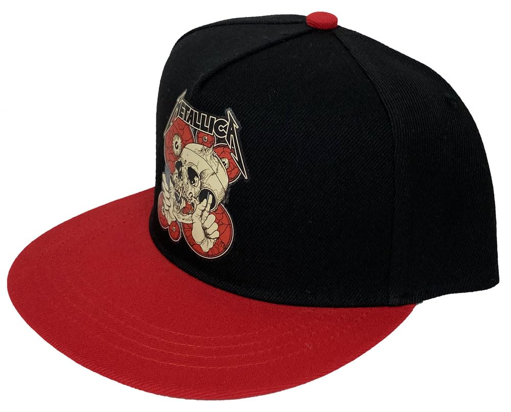 Metallica Shortest Straw Snapback Official Cap [Drag Train] Hat,
