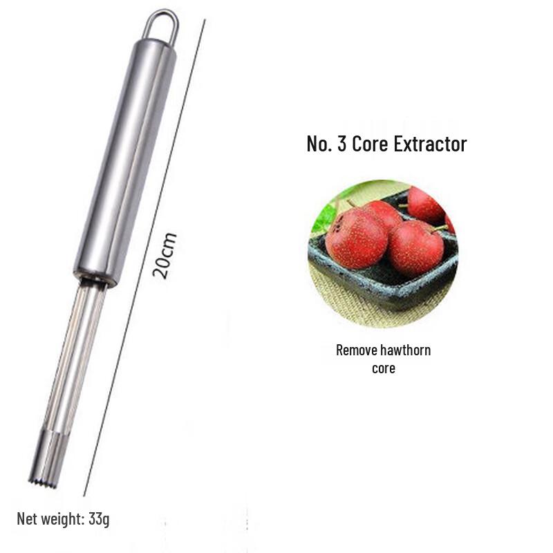 LONSAN Stainless Steel Fruit Corer Set
