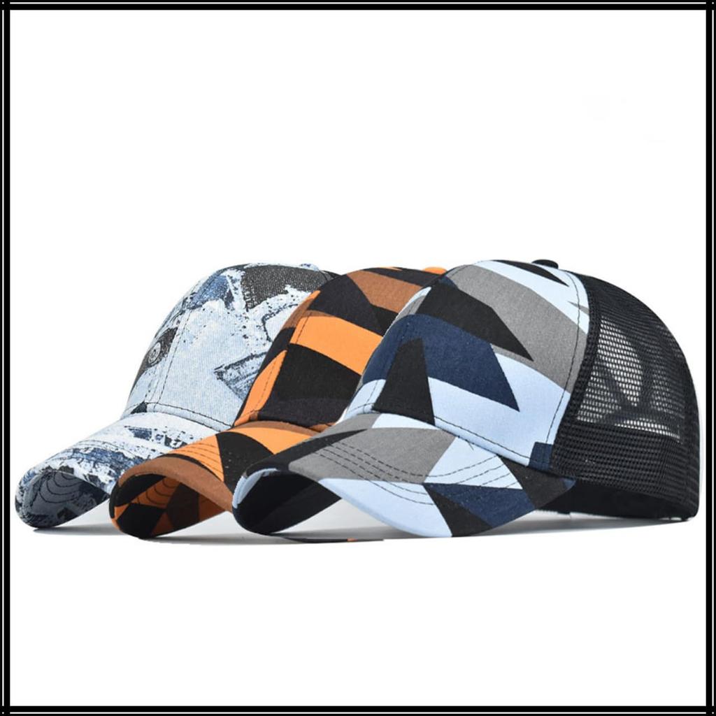 White Fang Hat Cap Mesh Baseball Cap Adjustable Casual Sports Breathable Men Women CZA459 (Gray)