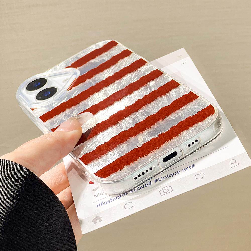 Phone Case for iPhone 11 13 16 Pro Max iPhone 14 15 Pro Max 12 13 Pro Max 16 Plus  13 Pro 14 Pro Glacier Pattern High-grade Color