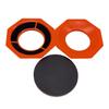 2Pcs Bowling Ball Stand with Sponge Universal Sanding Pad Holder Precision Surface Maintenance Tool Bowling Cleaning Polishing Display Base