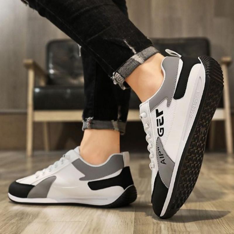 Men's Casual Sneakers, Forrest Gump Shoes, Slip-on Lightweight Running Shoes, Spring and Autumn White Shoes