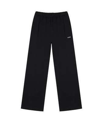 Matile Basic Straight Sweatpants / Black