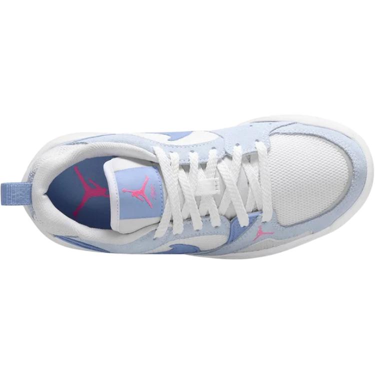 New Jordan CMFT Era Low Top Children's Basketball Shoes White Blue Teenagers HQ0506-140