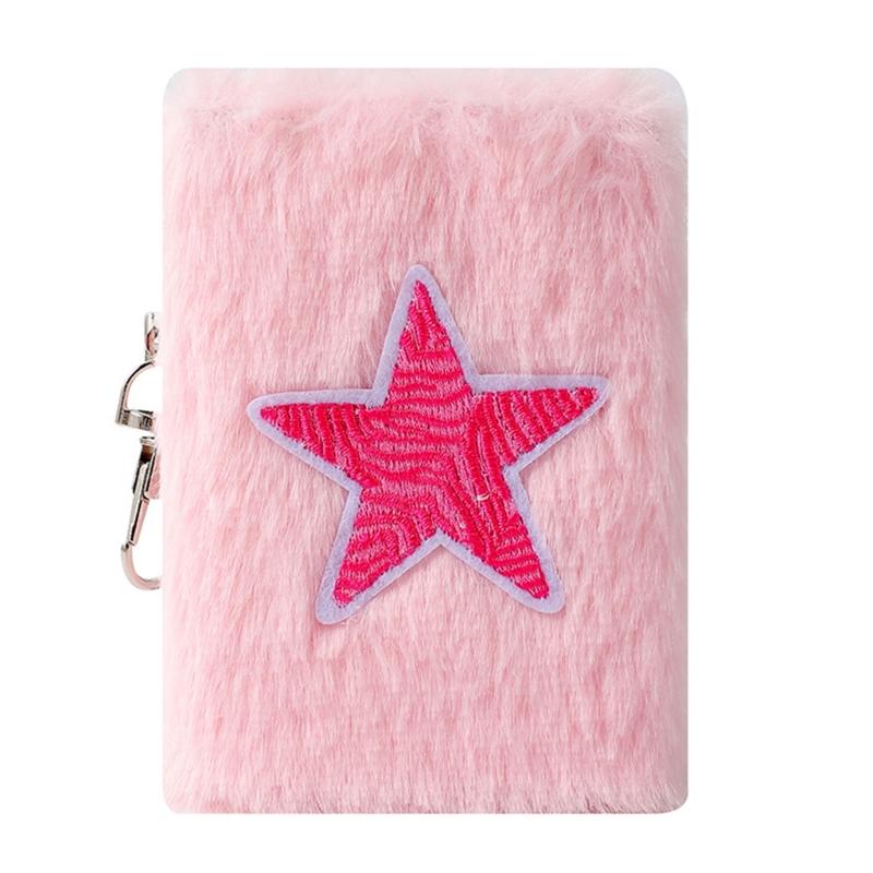 Mini Plush Writing Pad Ergonomic Pocket Notebook Recycled Paper Notepad For Office School Essential