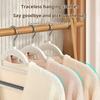 20/10Pcs Black/Grey Multifunctional Wet and Dry Household Hanger Suitable for Hanging Clothes Bedroom Wardrobe Anti-Slip