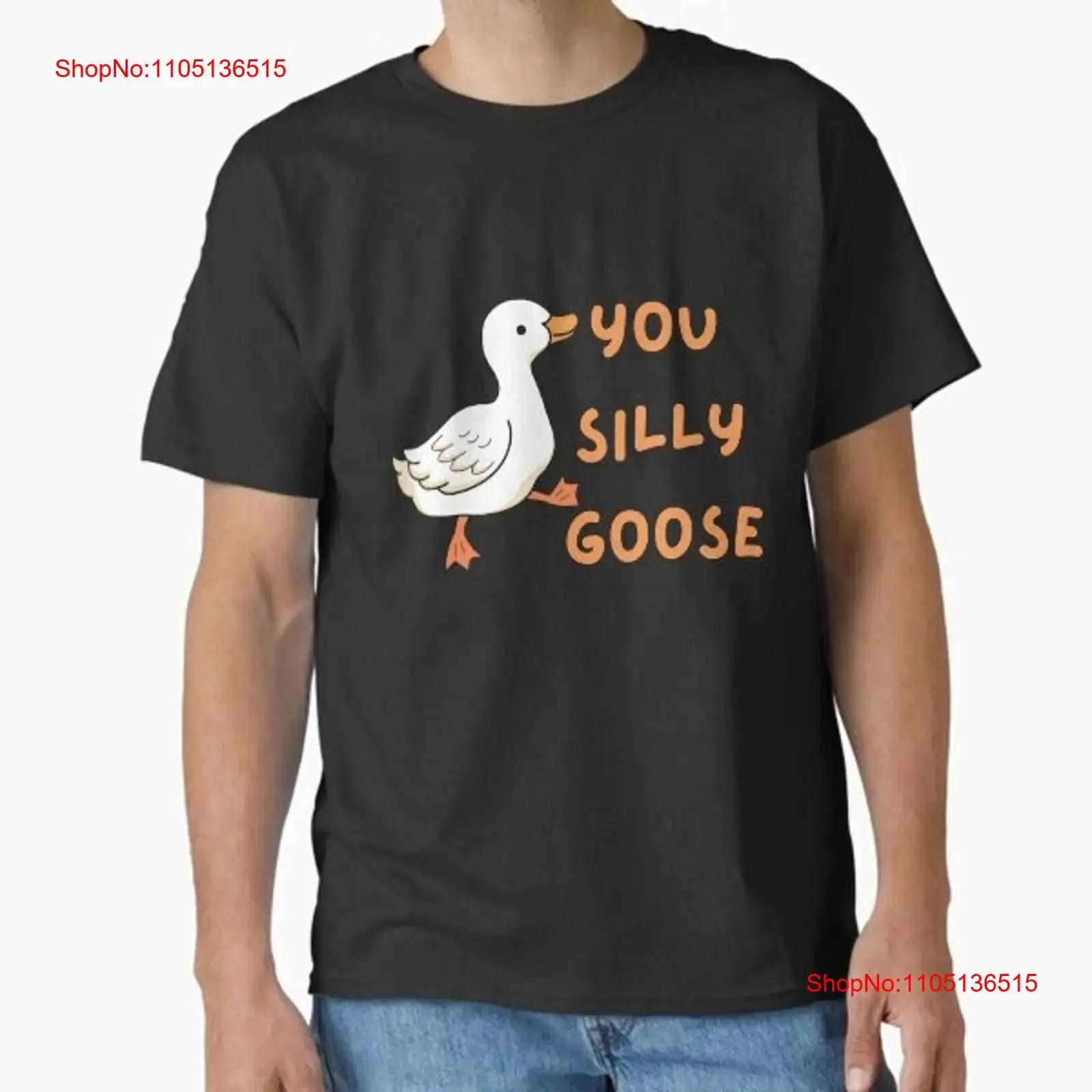 

You Silly Goose Classic T Shirt Made in US AUS Size S 2XL vintage Washed Soft streetwear designer clothes Versatile Comfortable S разноцветный