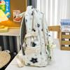 Women's Backpack Student Schoolbag Junior High School High School Large Capacity Star Backpack