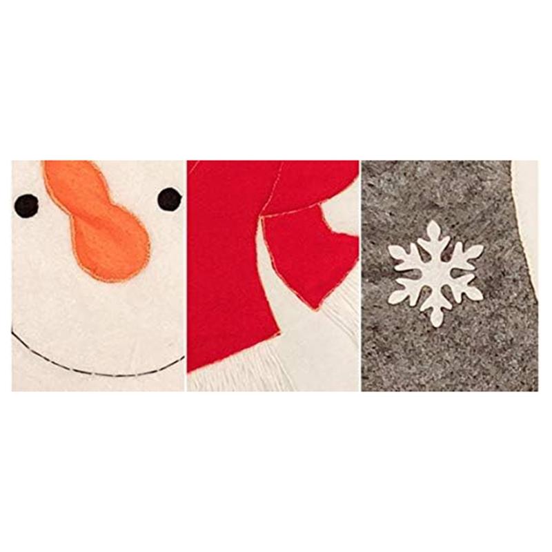 Noel Tuvalet Kapağı ve Halı Seti Noel-Dekorasyon Banyo Geyik Stili Kolay Kurulum