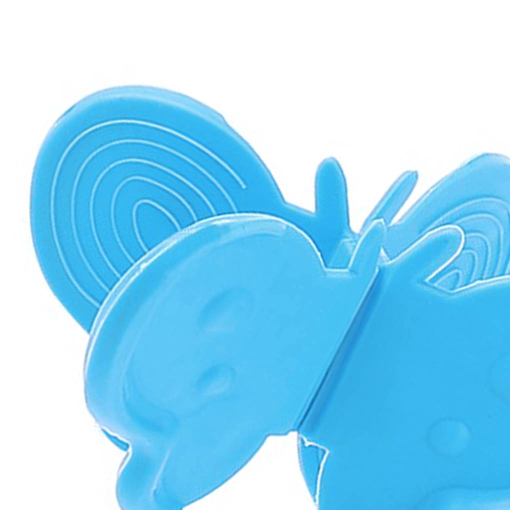 2Pcs Kitchen Anti-scald Clip Butterfly Shaped Heat Proof Bowl Plate Clamp Holder