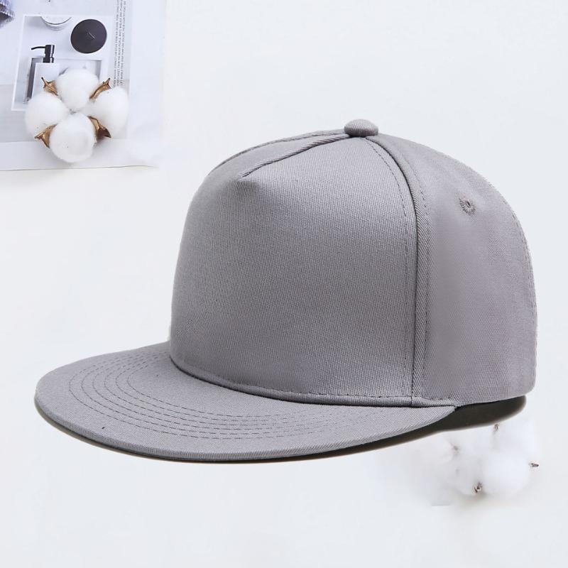 Flat Edge Hat Embroidery Summer Hip Hop Hat Adult Group Hip Hop Flat Eaves