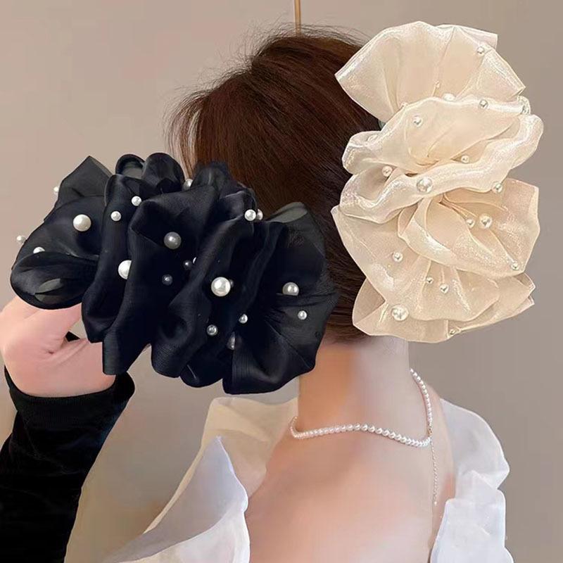 

Женщины Французский стиль Перья Волосы Ручки Жемчуг Шифон Все Матч Банкет Аксессуары Вечеринка Горячий