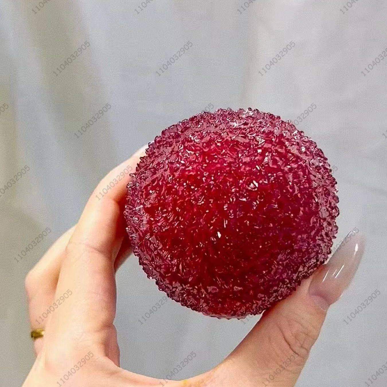 Bai Fen Bai Dolls And Toys Slushy Bayberry Stress Ball Squishy Toy Shapeable Non-Rebound Fidget Toys Asmr Slushy Squeeze Ball Anti Stress For Adults & Kids