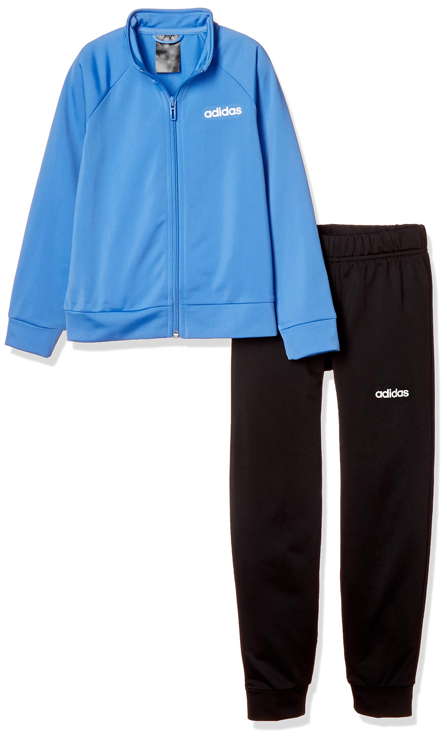 

Adidas Training Jersey Set FTM52 Lucky Blue Japan Size J130 to Japanese size Girls (Jogger Pants) S15/White (DV0843) (equivalent 130)