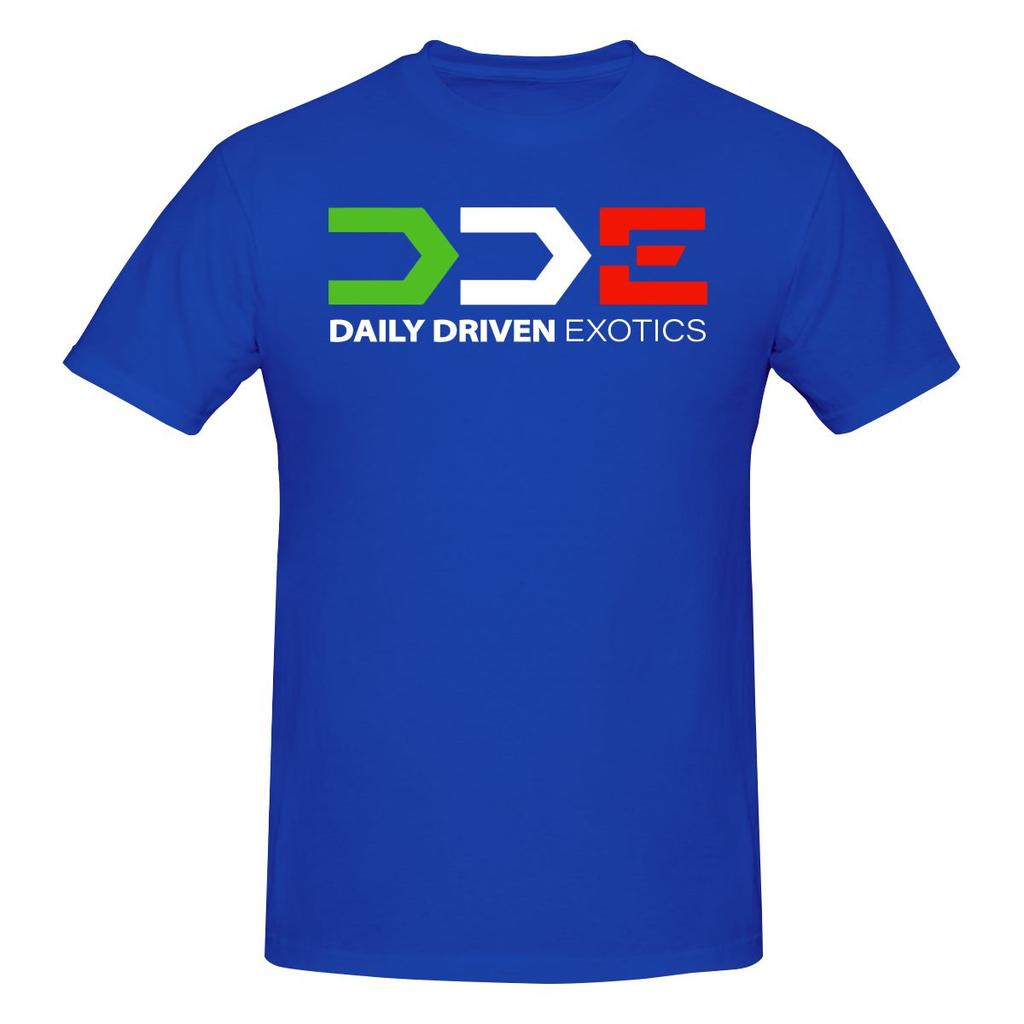 Dde Daily Driven Exotics Sweatabsorbing Tshirt Casual Versatile Classic Colors Tee