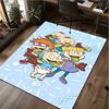 Monster Friends Carpet Office Decorative Carpet For Living Room Bedroom Door Mat Floor Rug Computer Chair Area Rug Perfect Holiday Gift