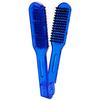 Multifunctional Double Sided V Brush Hair Care Hair Straightener Hairdressing Clamp Comb Anti-Static Anti-slip