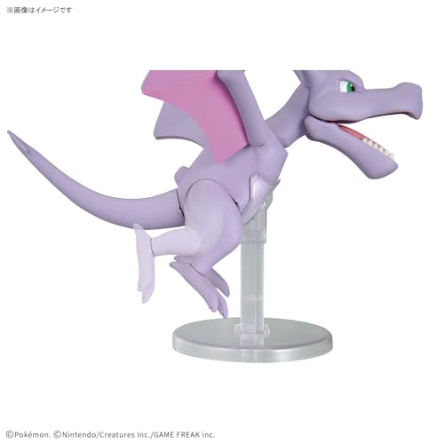 Pokémon Model Kit Fossil Pokémon Series Aerodactyl Plastic Pre-colored Model Kit