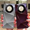 Geometric Prism For Honor Magic 6 50 70 90 Lite X7b 200 Pro Nova 10 Nova 5T X6 P30 Pura 70 Ultra Tempered Glass Phone Case