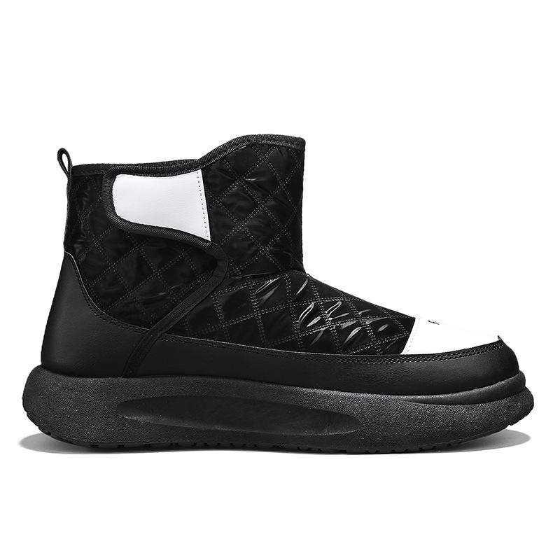 New Shoes In Winter, Velvet Thickened Snow Boots, High-top Thick-soled Warm Cotton Shoes