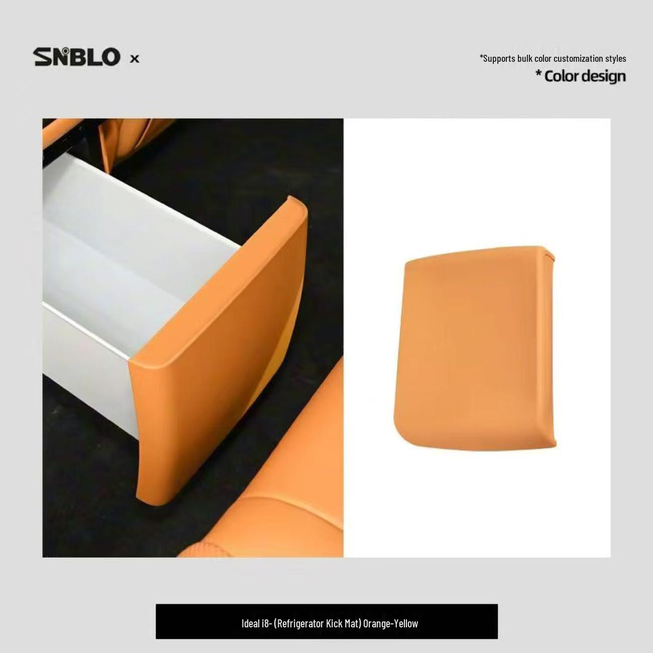 

Lixiang i6 Silicone Refrigerator Kick-Proof, Anti-Stain, Dirt-Resistant Protective Car Interior Mat