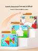 Magnetické puzzle Tangram pro věk 3-6 let - Vzdělávací hračka pro děti z první třídy a mateřské školy