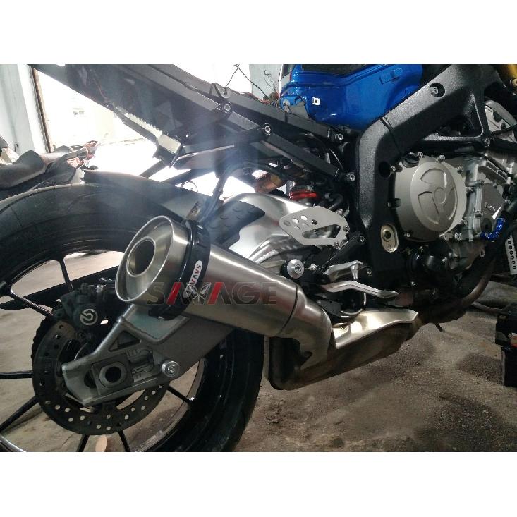 Universal Motorcycle Exhaust Protection Cover Heat Shield 100mm-140mm 5 Colors Adjustable Protector Pipe Fixing Rings
