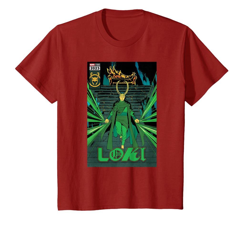 Marvel Studios Loki Season 2 God Loki Comic Cover Art Homage T-Shirt