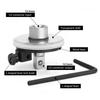 New Angle Torque Gauges Spanner High Hardness Good Toughness Silvering Long Handle Torque Wrench Repairing for Car