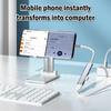 Mini Usb Type C Hub 4Port Adapter Usb3.1Multi Splitter 4In1 Docking Station Ultraslim Superspeed Aluminum For Computer Laptop Pc