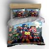 Blocky Superhero Character Designs. Bedding Sets Duvet Cover Sets Duvet Covers Pillowcases(1 * Duvet Cover 2 * Pillowcases Without Duvet Insert)