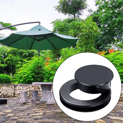 Patio Masa Şemsiye Delik Halkası ve Kapağı, Partiler Kahve Dükkanı İçin Kullanışlı Pratik Şemsiye Parçaları