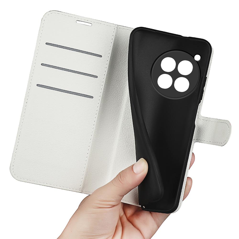 Für OnePlus 12 5G Handyhülle Flip Wallet Stoßfestes PU-Leder Ständerabdeckung