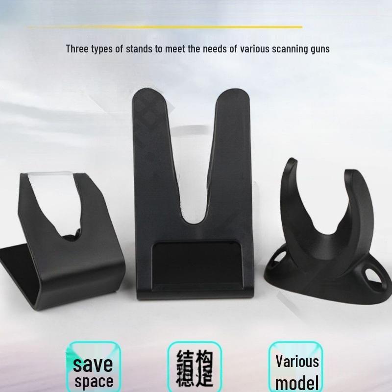 Universal Barcode Scanner Stand: Sturdy Mount for Cigarette & Alcohol Display