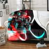 Flannel Blanket for Children F1 Sports Car Racing Car Famous Racing Blankets Soft Comfortable Home Travel Blanket High Quality