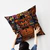 Five NNights Anime FFreddys Maple Design Cushion Cover Happy Autumn Harvest Decor Holiday Decorati Pillow Cover