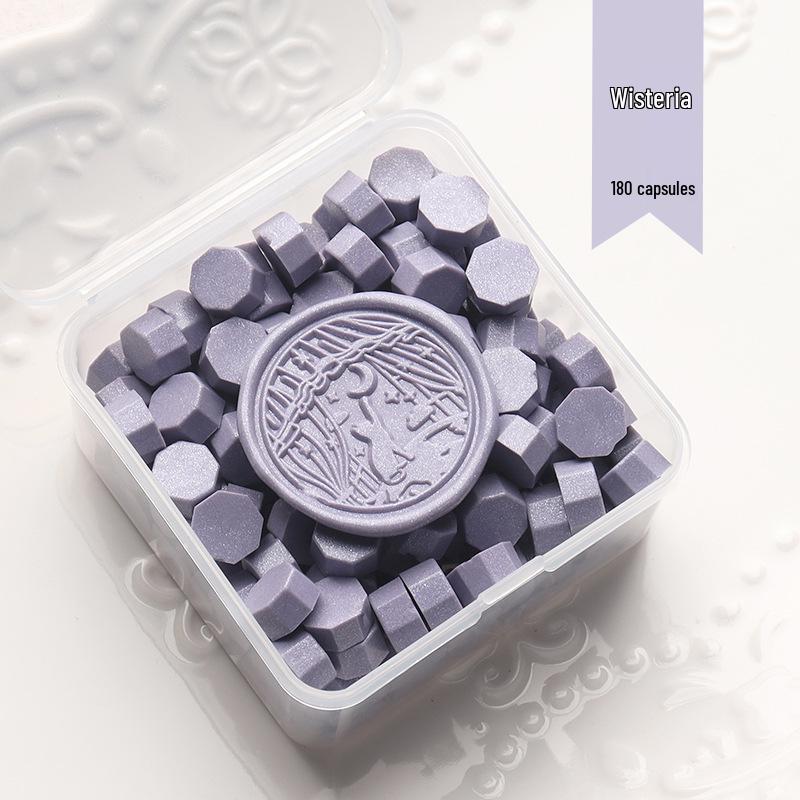 Metallic Wax Granules for Sealing Stamps: Ideal for Invitations, Envelopes & Letters.