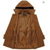 Women's Autumn and Winter Mid-length Warm and Comfortable Hooded Coat